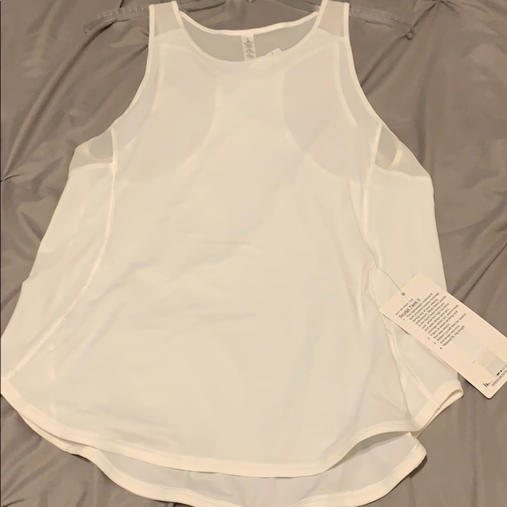 Lululemon sculpt tank II - size 6- new with tags
